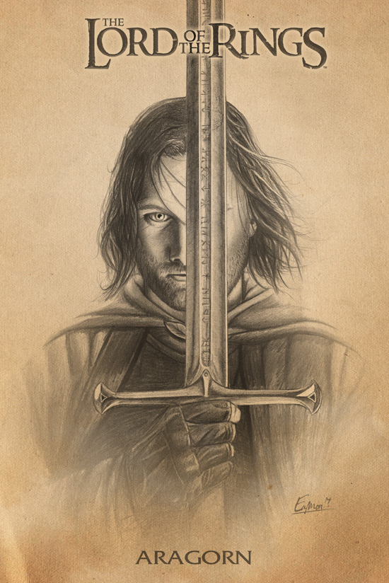 Featured image of post Aragorn Ring Drawing Aragorn ii elessar was the son of arathorn ii descendant of isildur